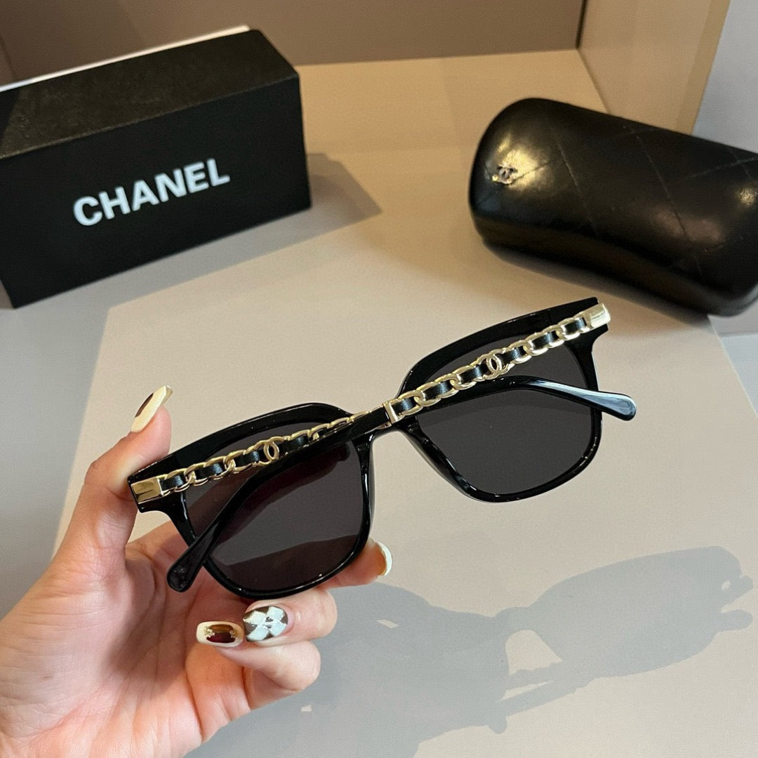 Inspired Chanel 2811 – Square Chain-Detail Optical Eyeglasses (1:1 Mirror Quality)