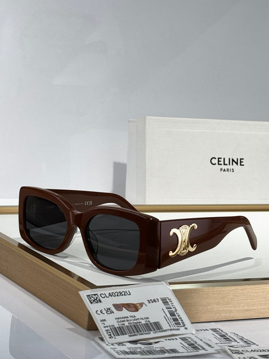Inspired CELINE CL40282U – Butterfly Rectangular Sunglasses (1:1 Mirror Quality)