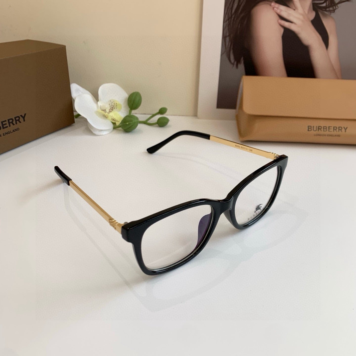 Inspired Burberry 6050 – Square Optical Eyeglasses (1:1 Mirror Quality)