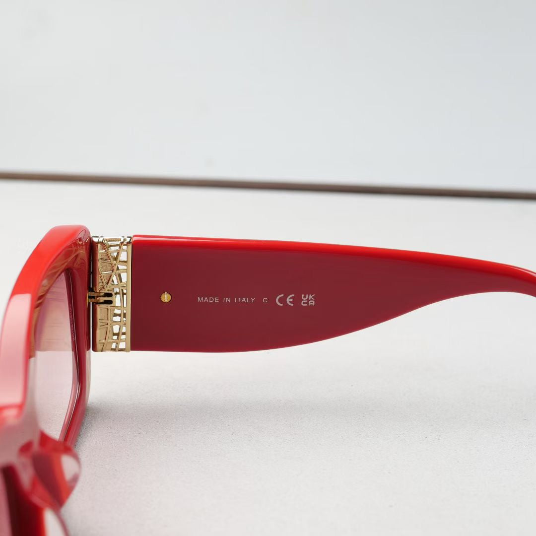 Inspired Chanel 5534-A – Oversized Square Sunglasses with Logo Detail
