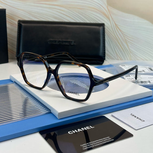 Inspired Chanel 3447 – Geometric Oversized Eyeglasses (1:1 Mirror Quality)