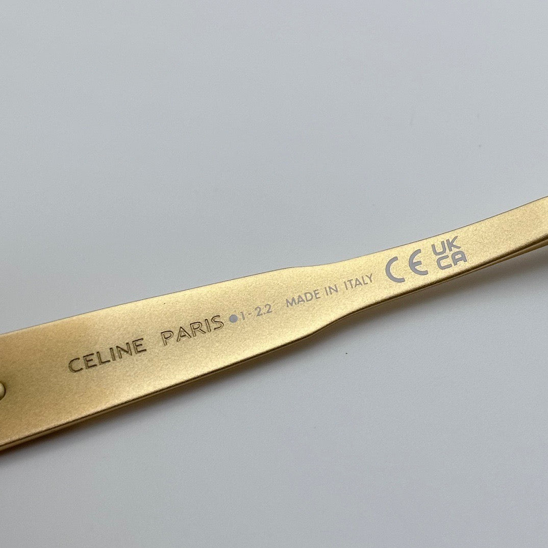 Inspired CELINE CL50140U Metal Eyeglasses – LISA Same Style (1:1 Mirror Quality)