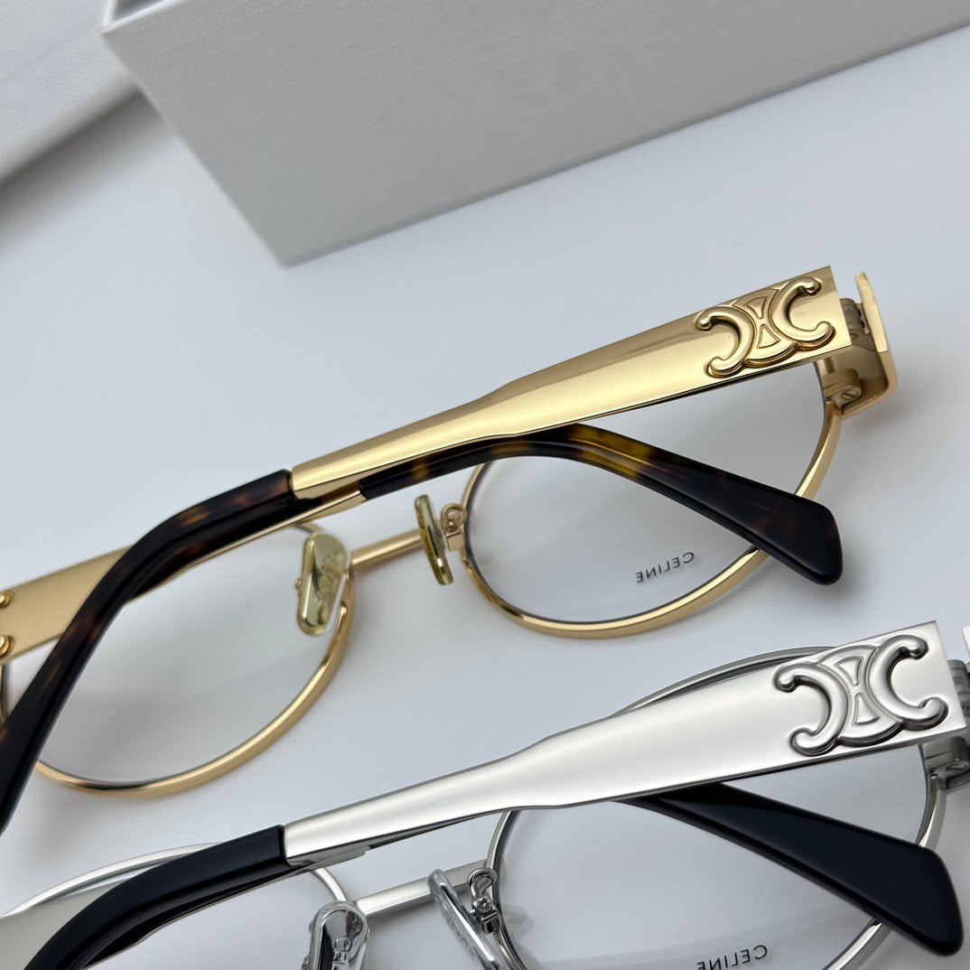 Inspired CELINE CL50140U Metal Eyeglasses – LISA Same Style (1:1 Mirror Quality)