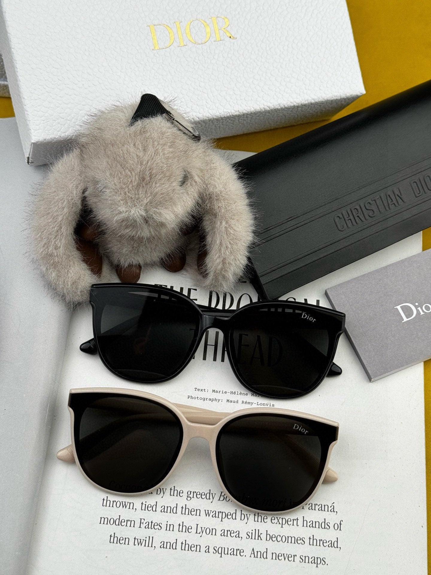 Inspired Dior CD251 – Trendy Round-Frame Polarized Sunglasses (1:1 Mirror Quality)