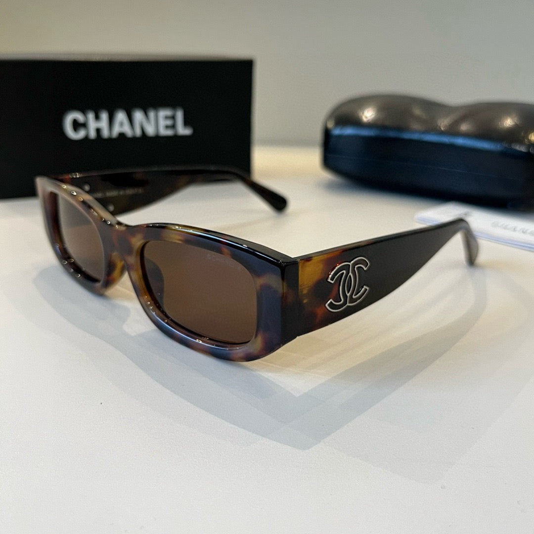 Inspired Chanel 5525 – Rectangular Acetate Sunglasses (1:1 Mirror Quality)