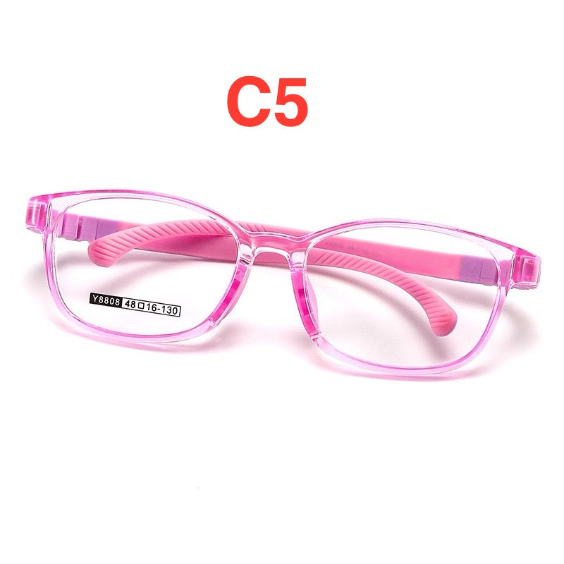 Kids Lightweight Eyeglass Frame – Model T8808 (Ages 6–12)