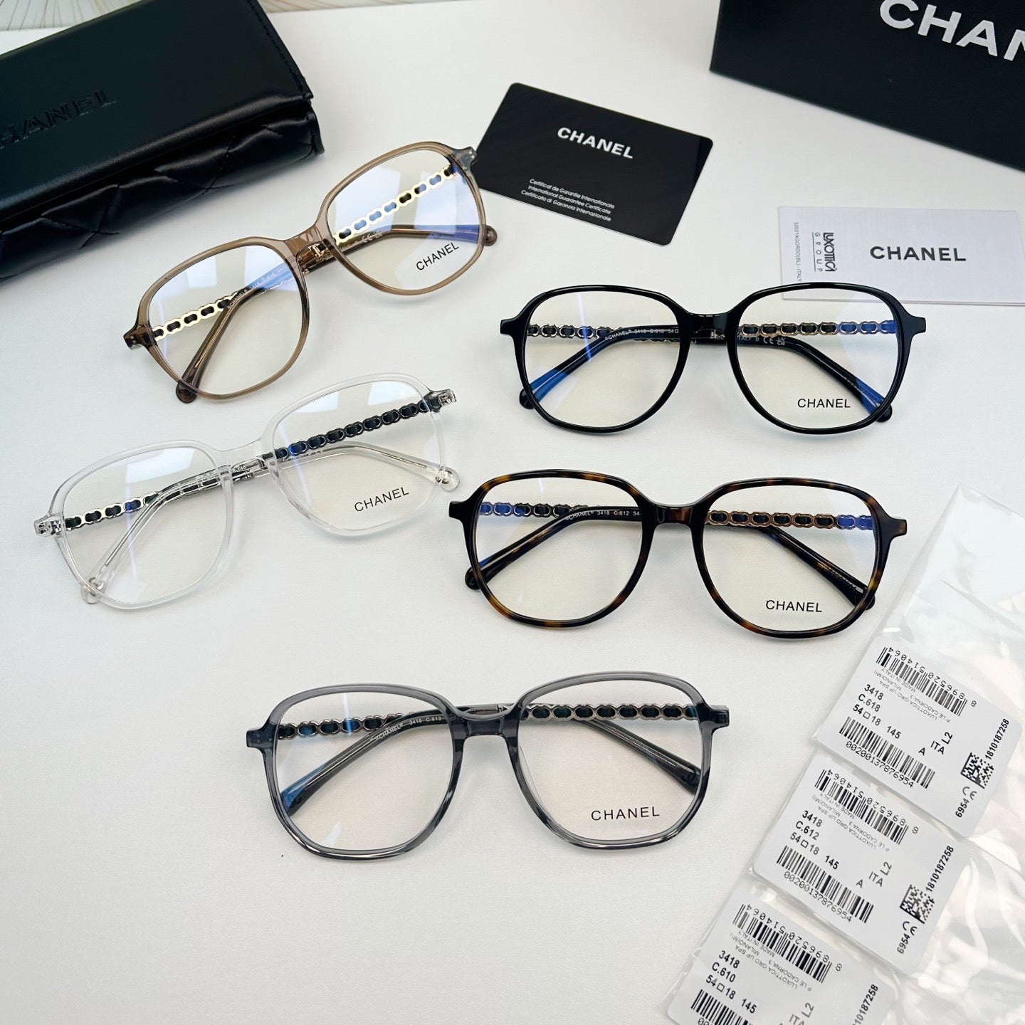 Inspired Chanel CH3418 – Oversized Square Eyeglasses (1:1 Mirror Quality)