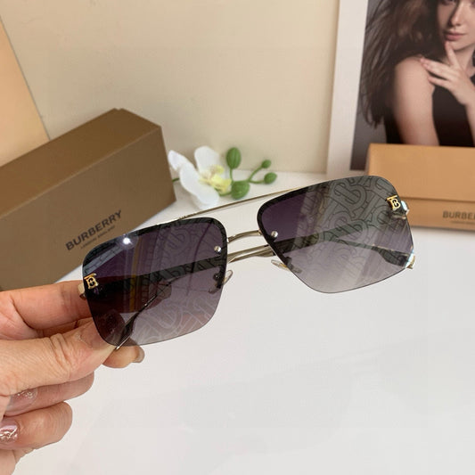 Inspired Burberry 2483 – Luxury Square Metal Sunglasses (1:1 Mirror Quality)