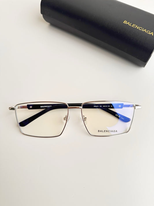 BB0247S 002 Glasses - Balenciaga inspired Gold Frame (1:1 Mirror Quality)