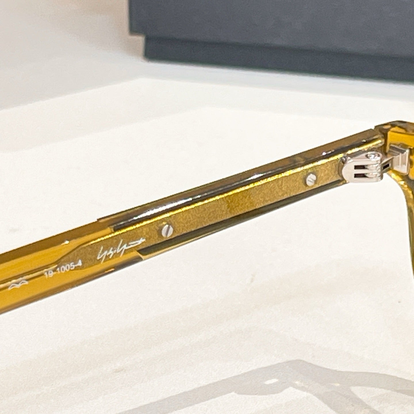 Model: 19-1005 Yellow Eyeglasses -Inspired Yohji Yamamoto
