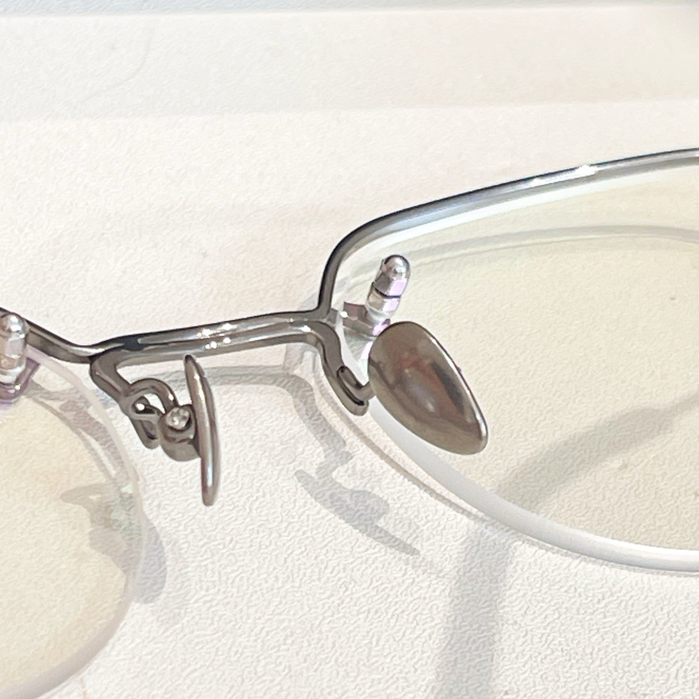 Model: 19-0041 Silver Eyeglasses -Inspired Yohji Yamamoto